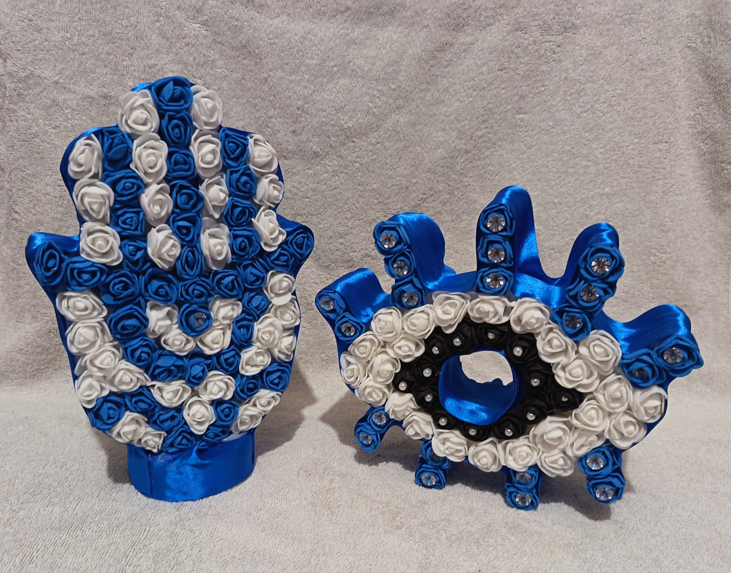 Duo main de Fatma et œil