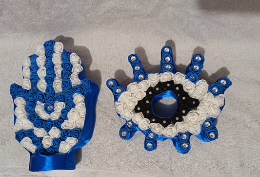 Duo main de Fatma et œil