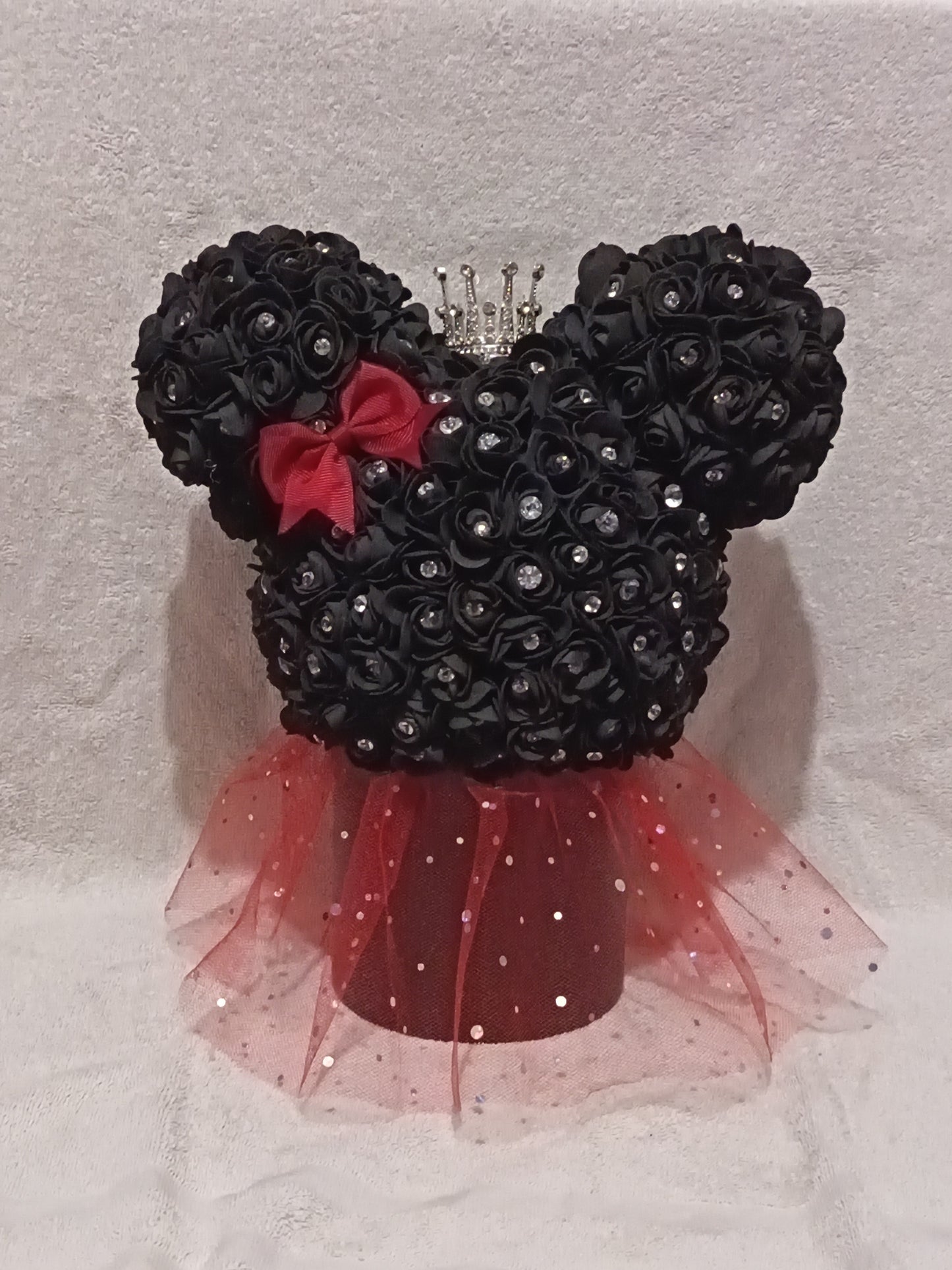 Boîte à Secret ornée d'une tête en fleur